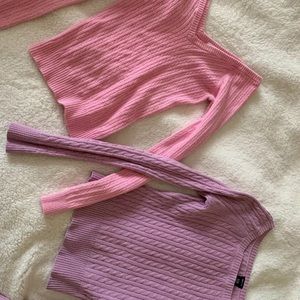 Two sweaters from Old Navy and The Gap